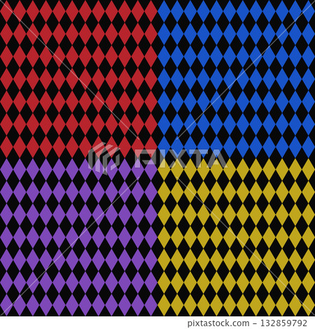 菱形圖案雙色壁紙套裝,共4種顏色 菱形圖案雙色壁紙套裝,共4種顏色 132859792