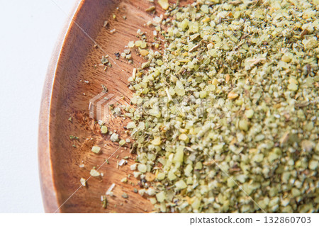 Close-up of herb salt 132860703