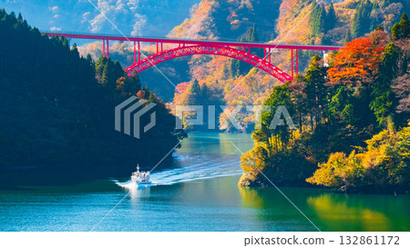Shogawa Gorge (Autumn) Shogawa Gorge (Autumn) 132861172