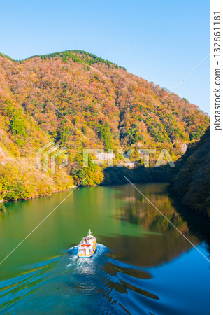 Shogawa Gorge (Autumn) 132861181