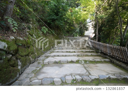 Stone stairs Stone stairs 132861837