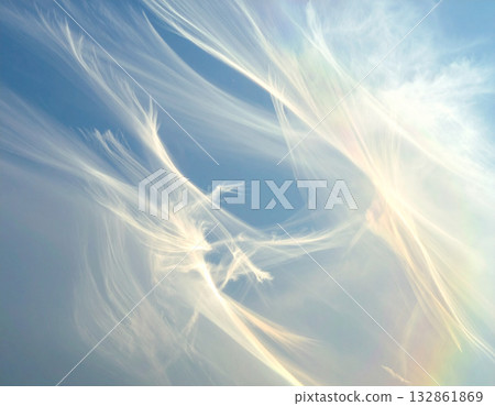 彩虹和雲 132861869