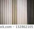 Abstract pattern of beautiful vertical lines made of industrial materials | Minimal composition 132862105