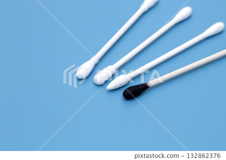 Various cotton swabs Various cotton swabs 132862376