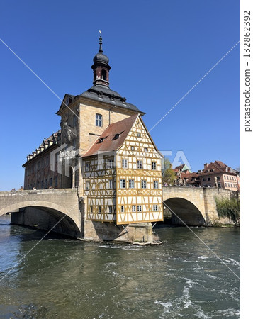 Old Town Hall in Bamberg, Bavaria, Germany 132862392