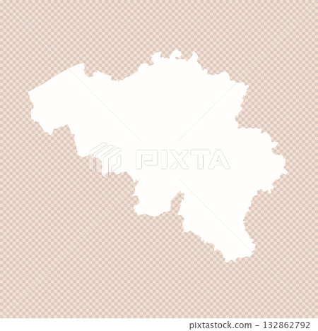 Map of Belgium, sign silhouette. World Map Globe. Vector Illustration isolated on transparent background. Europe continent Map of Belgium, sign silhouette. World Map Globe. Vector Illustration isolated on transparent background. Europe continent 132862792