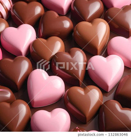 背景素材_彩色巧克力無縫圖案 背景素材_彩色巧克力無縫圖案 132863046