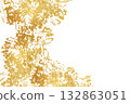Gold brushstroke texture background 132863051