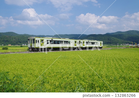 高海線沿線的鄉村風光 132863266