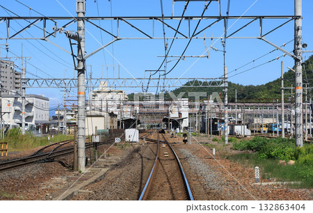 東海道本線彥根站內 東海道本線彥根站內 132863404
