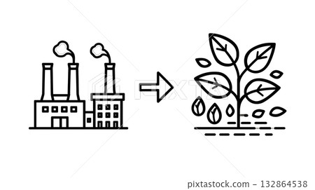 從工業到自然的可持續性視覺化呈現 從工業到自然的可持續性視覺化呈現 132864538