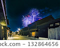 長良川煙火節的煙火表演 132864656