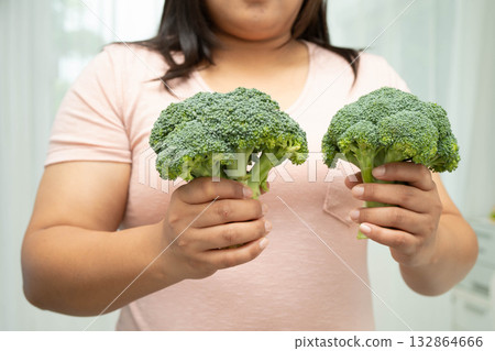 Diet healthy food eating for good health. 132864666