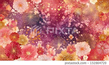 Posters and banners for New Year's sales and campaigns Posters and banners for New Year's sales and campaigns 132864720