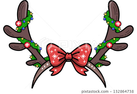 reindeer, christmas, xmas 132864738