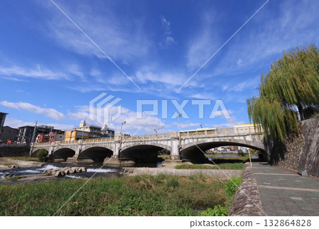 鴨川和七條橋 鴨川和七條橋 132864828