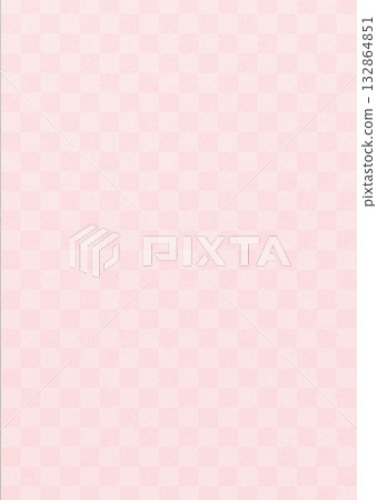 日式紙紋邊框，棋盤紋理背景插圖，壁紙，櫻花粉紅色 132864851