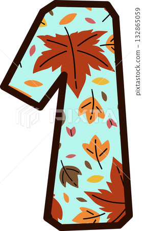 Autumn Leaves Pattern Number 1 132865059