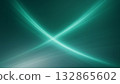 Futuristic, shining green light intersecting abstract background 132865602