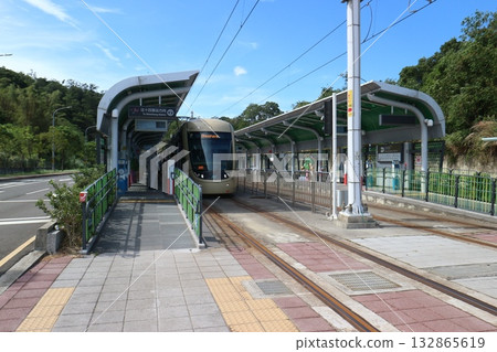 Taiwan Ankeng Light Rail Terminal Station Taiwan Ankeng Light Rail Terminal Station 132865619