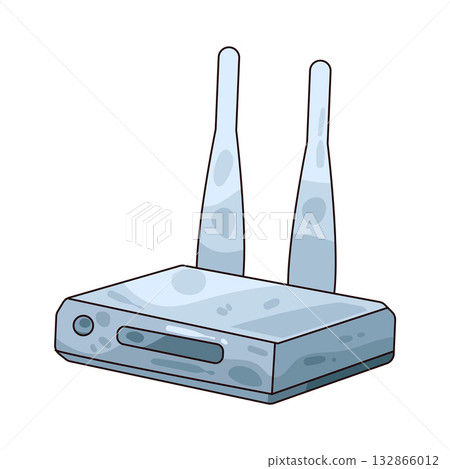 illustration of Router 132866012