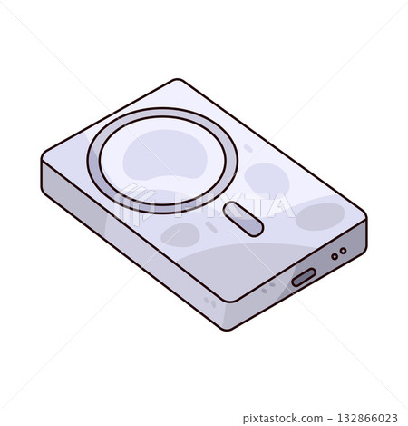illustration of Power Bank 132866023