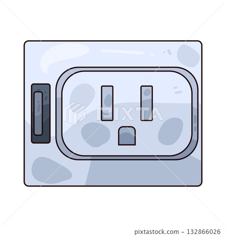 illustration of Socket illustration of Socket 132866026