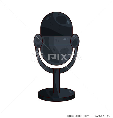 illustration of Microphone 132866050
