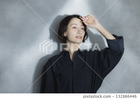 Middle female beauty image 132866446