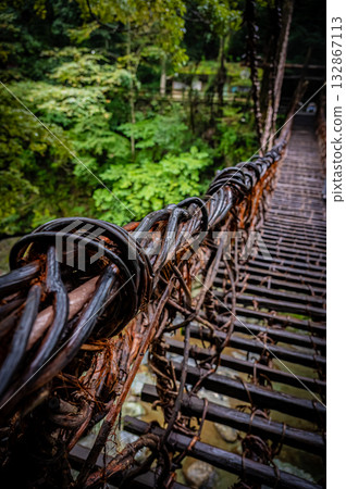 Shikoku, Tokushima, Iya Kazura Bridge 132867113