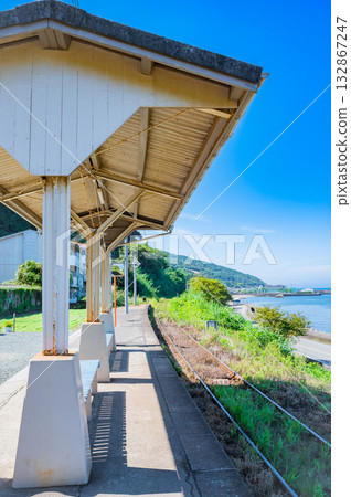 Shikoku, Ehime, Shimonada Station Shikoku, Ehime, Shimonada Station 132867247