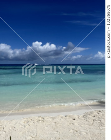 Maldives Paradise Island with Beach Swing and Loungers 132868079