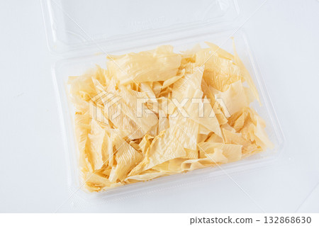 包裝好的乾腐竹 包裝好的乾腐竹 132868630