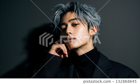 Cool handsome guy 132868645