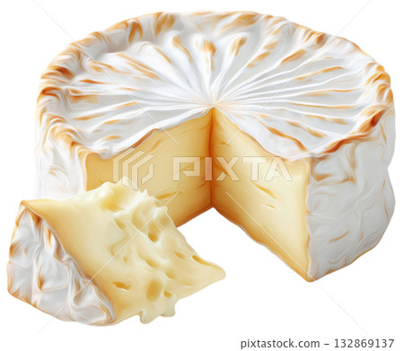 Camembert Cheese 132869137