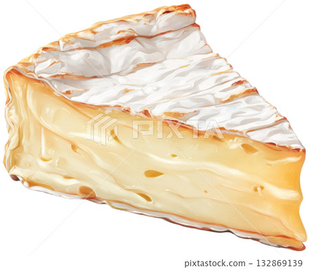 Camembert Cheese 132869139