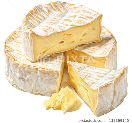 Camembert Cheese 132869140