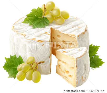 Camembert Cheese 132869144