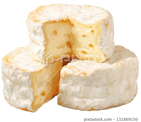 Camembert Cheese 132869150