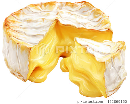 Camembert Cheese 132869160