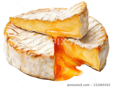 Camembert Cheese 132869163