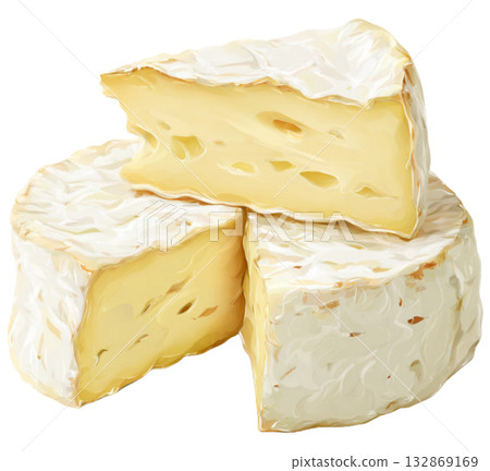 Camembert Cheese 132869169