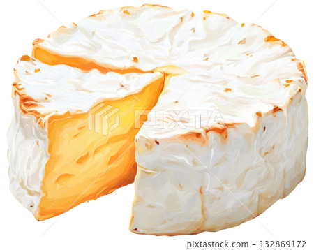 Camembert Cheese 132869172