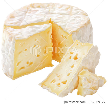 Camembert Cheese 132869177