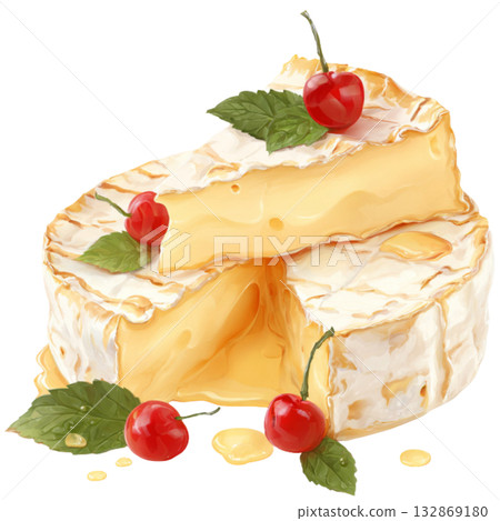 Camembert Cheese Camembert Cheese 132869180