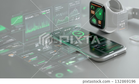 Data visualization and future technology using smartwatches and smartphones 132869196