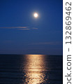 November 6, 2025 Taurus Full Moon Sea and Super Moon 132869462