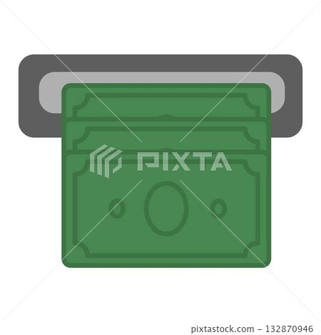 Money Cash Currency Atm Banknote Money Cash Currency Atm Banknote 132870946