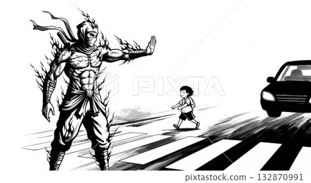 交通管制忍者 132870991