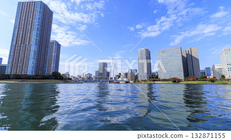 Autumn flow of the Sumida River Autumn flow of the Sumida River 132871155